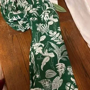 FARM Rio | Dresses | Farm Rio Forest Soul Green Short Sleeve Mini Dress Sz  Xl | Poshmark